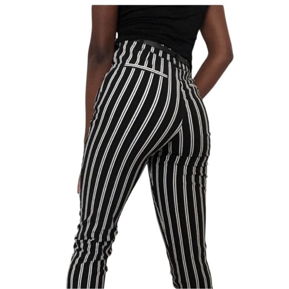 Black and White Striped Pants 🖤🤍🖤 - Picture 2 of 9